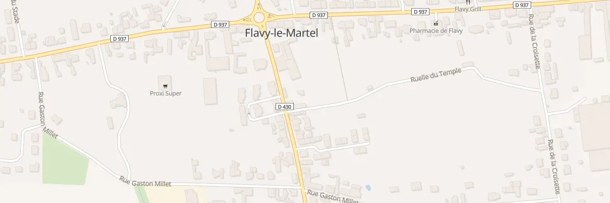 Plan du 5 Rue Maurice Moreau à Flavy-le-Martel