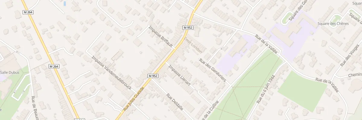 Plan du 142 Rue Jules Guesde à Hem