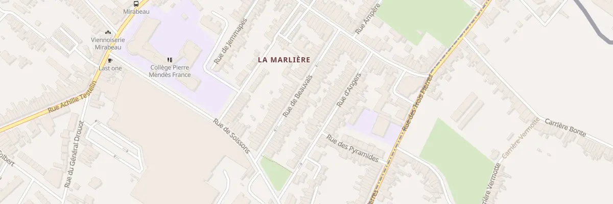 Plan du 39 Rue de Beauvais à Tourcoing