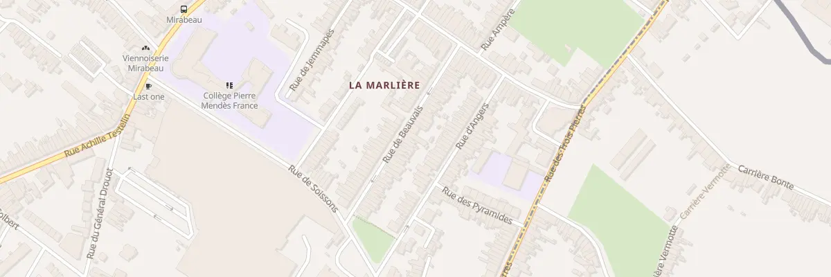 Plan du 37 Rue de Beauvais à Tourcoing