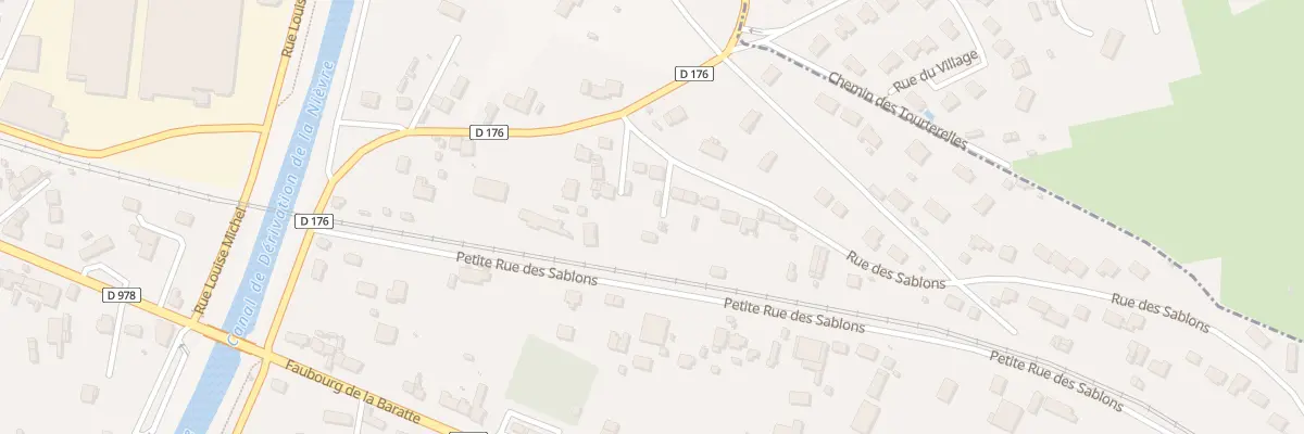 Plan du 55B Rue des Sablons à Nevers