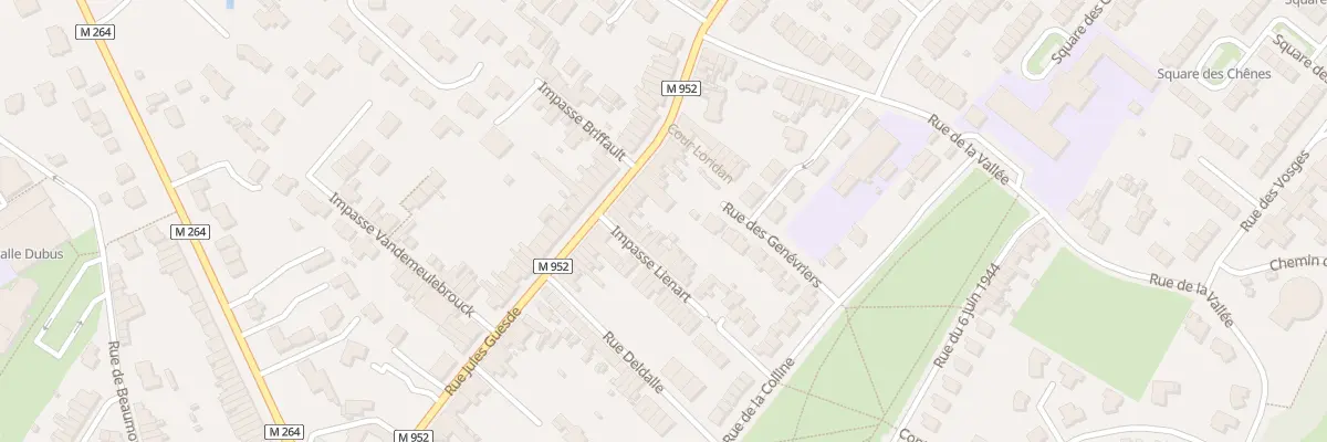 Plan du 140 Rue Jules Guesde à Hem