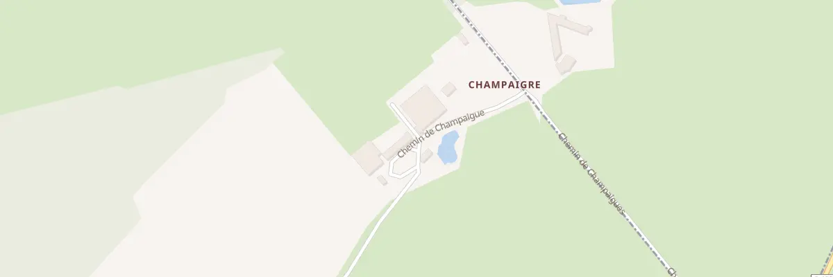 Plan du 5696 Champaigre à Marigny