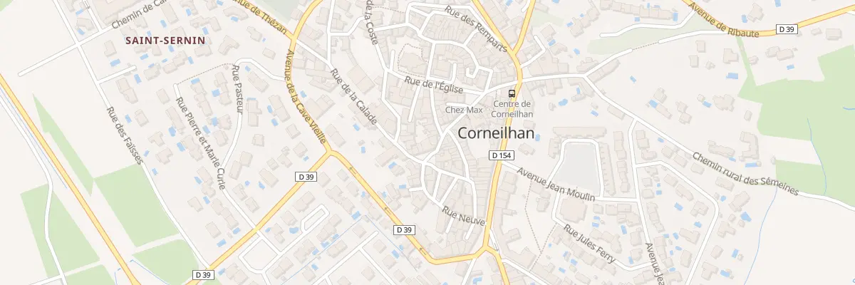 Plan du 2 Plan du Rouch à Corneilhan
