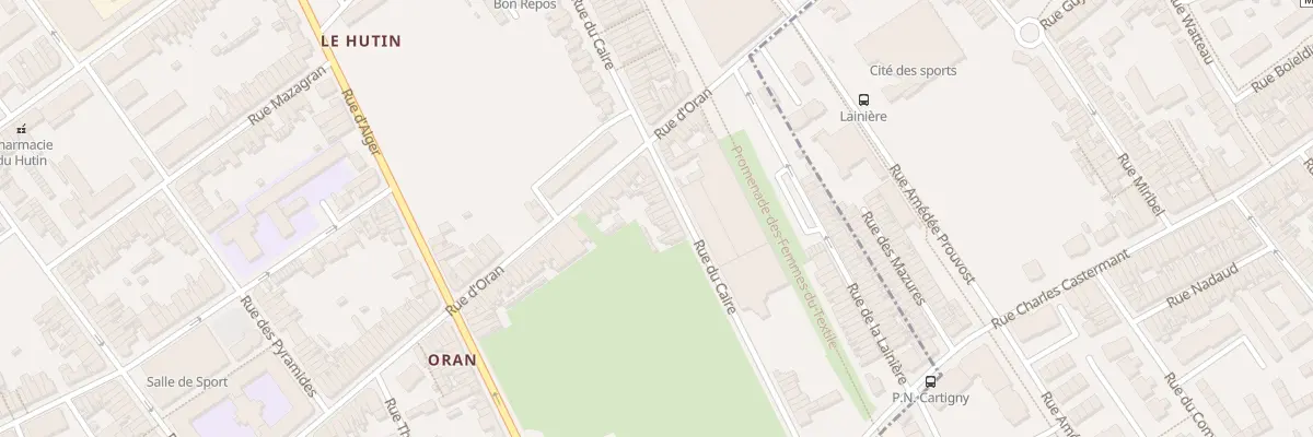 Plan du 71 Rue du Caire à Roubaix
