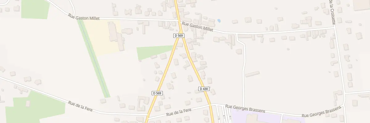 Plan du 20 Rue Maurice Moreau à Flavy-le-Martel