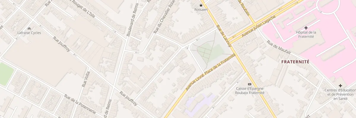 Plan du 7 Rue Achille Scrépel à Roubaix