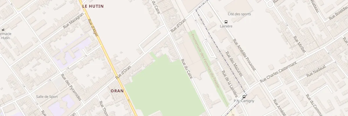Plan du 65 Rue du Caire à Roubaix