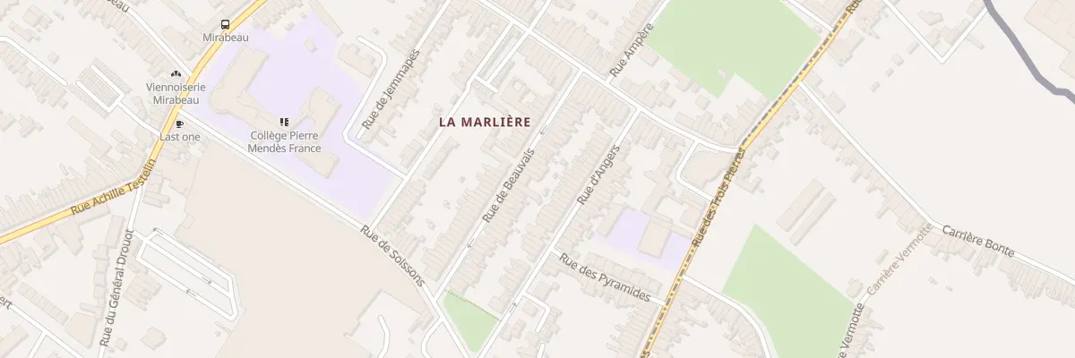 Plan du 31 Rue de Beauvais à Tourcoing