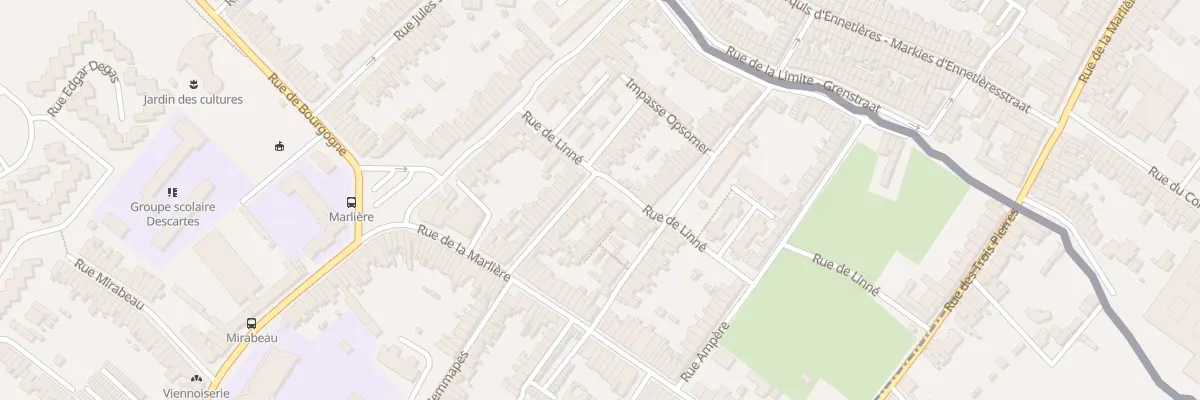 Plan du 30 Rue de Berckem à Tourcoing
