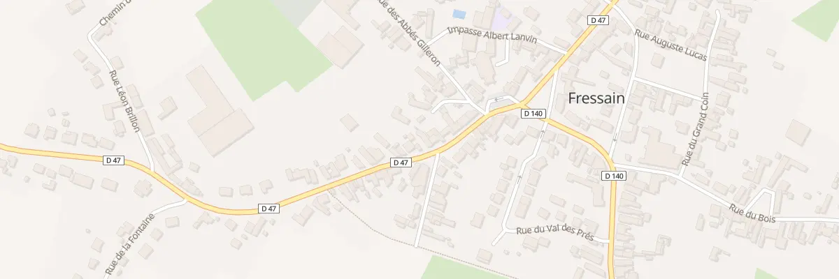 Plan du 71 Rue de la Fontaine à Fressain