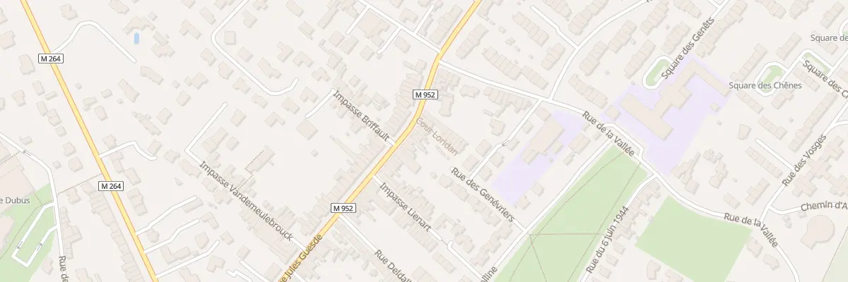 Plan du 154 Rue Jules Guesde à Hem
