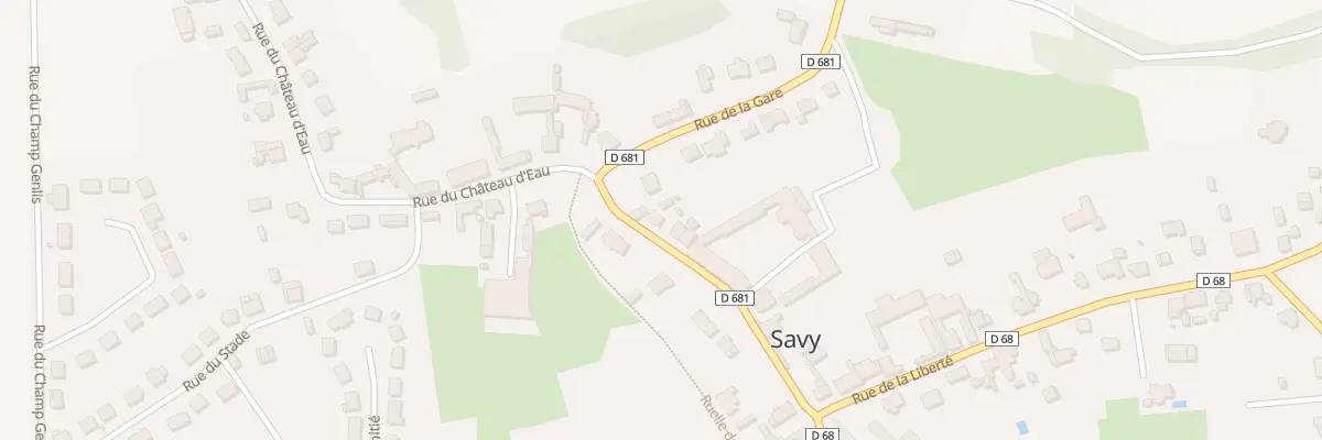 Plan du 12 Rue de la Corderie à Savy