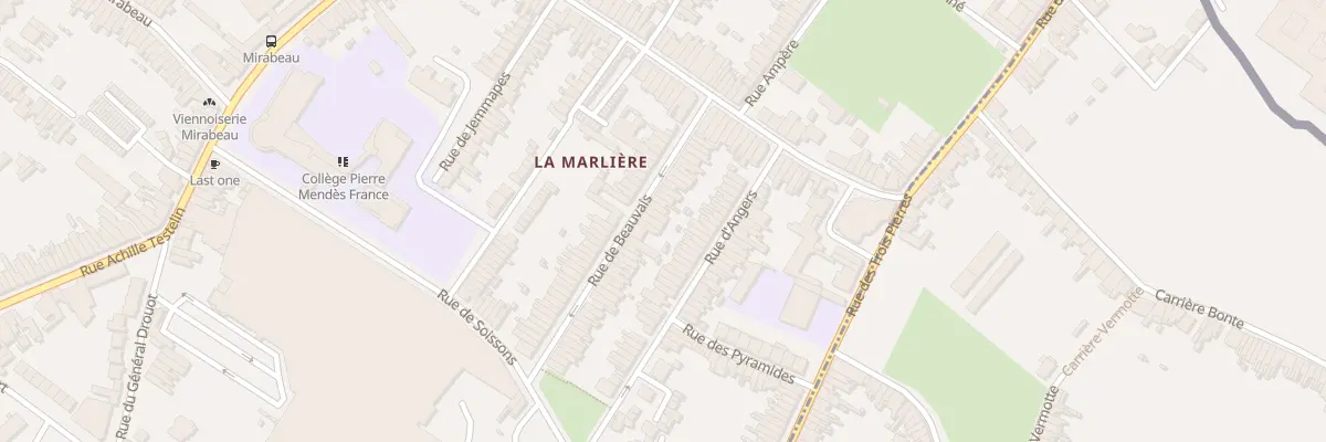 Plan du 27 Rue de Beauvais à Tourcoing