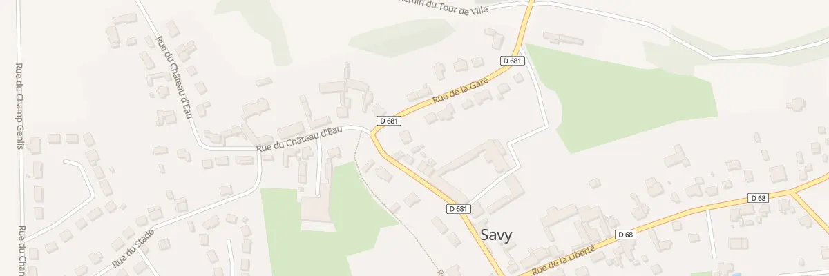 Plan du 14 Rue de la Corderie à Savy