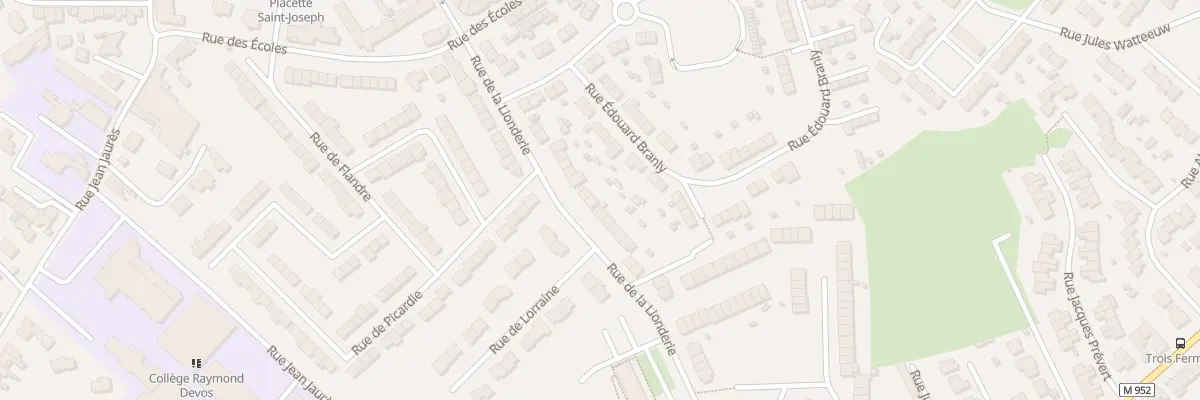 Plan du 144 Rue de la Lionderie à Hem