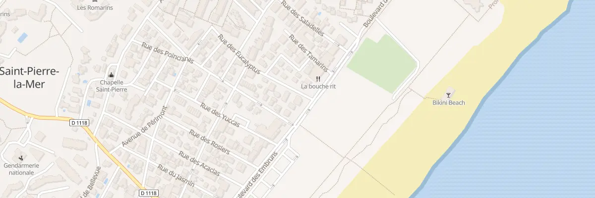Plan du 47 Bd des Embruns à Fleury