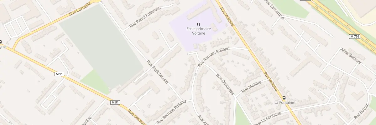 Plan du 41 Rue Romain Rolland à Wattrelos