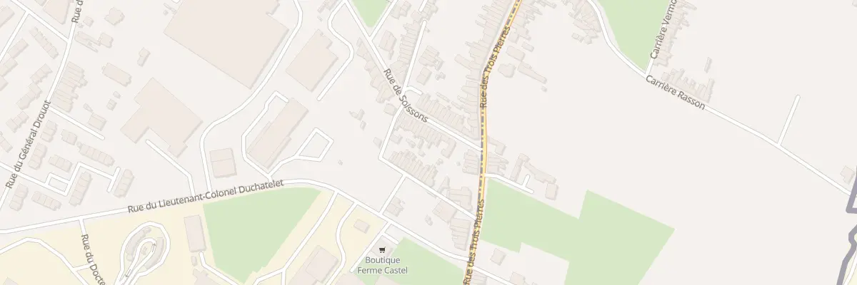 Plan du 182 Rue de Soissons à Tourcoing