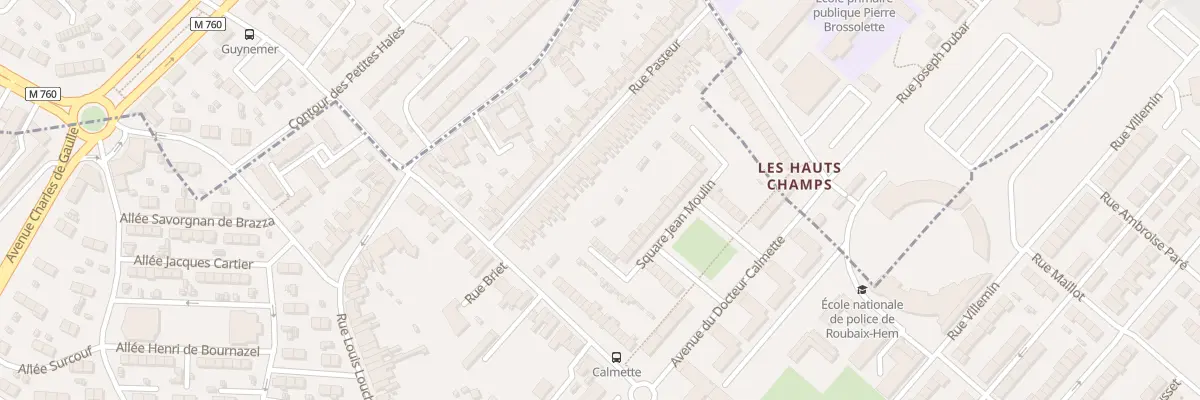 Plan du 30 Rue Pasteur à Hem
