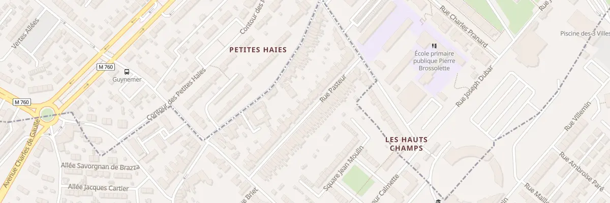 Plan du 27 Rue Pasteur à Hem