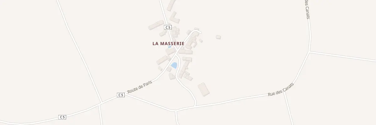 Plan du 5 Rte des Canats à Ciez