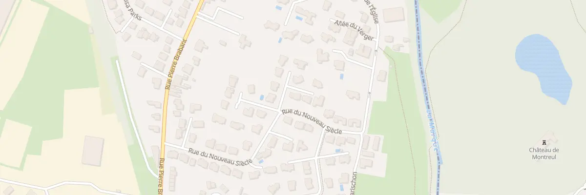 Plan du 10 Rue Maryse Bastie à Tressin