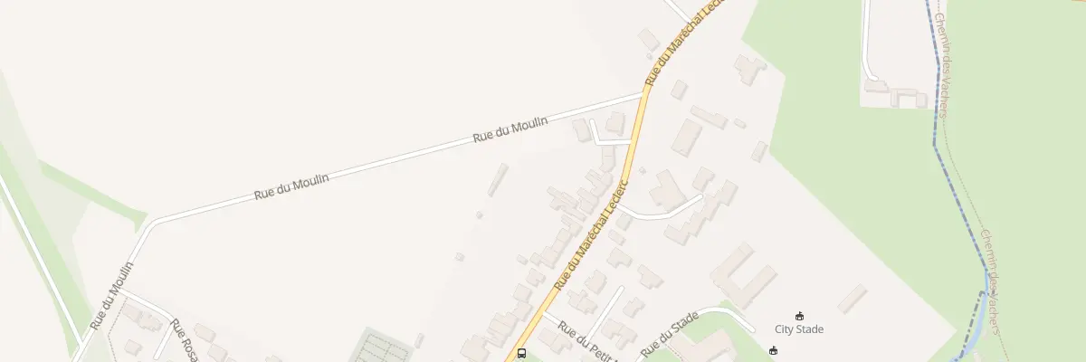 Plan du 39 Rue du Marechal Leclerc à Tressin