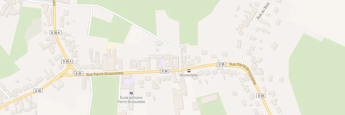 Plan du 25 Rue Pierre Brossolette à Flines-lez-Raches