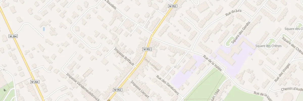 Plan du 166 Rue Jules Guesde à Hem