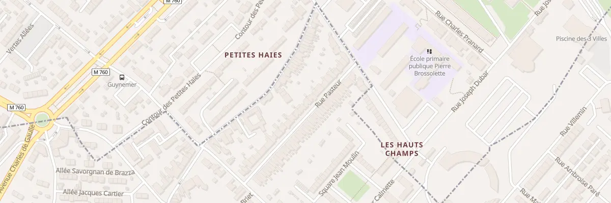 Plan du 29 Rue Pasteur à Hem