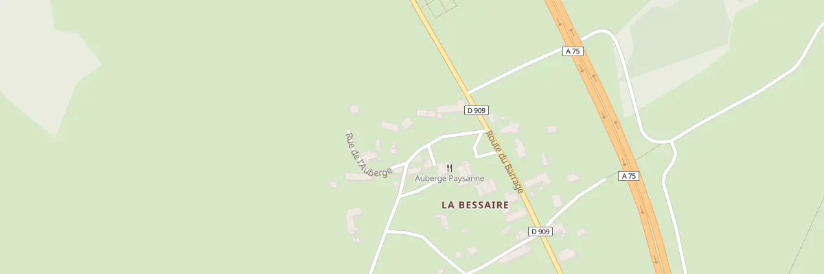 Plan du 5051 La Bessaire à Val d’Arcomie
