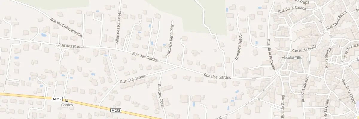 Plan du 20 Rue des Gardes à Cournon-d’Auvergne