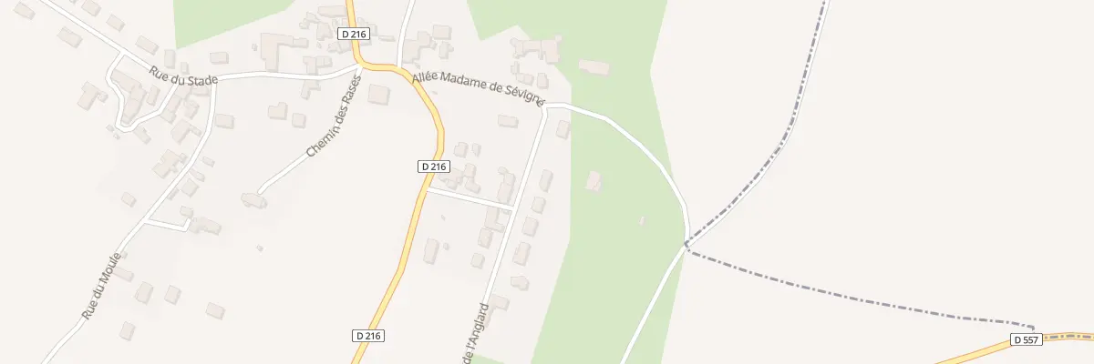 Plan du 44 All de l’Anglard à Mazerier