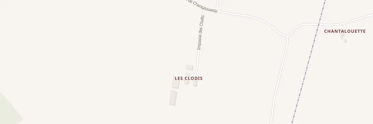 Plan du 2 Imp des Clodis à Laféline