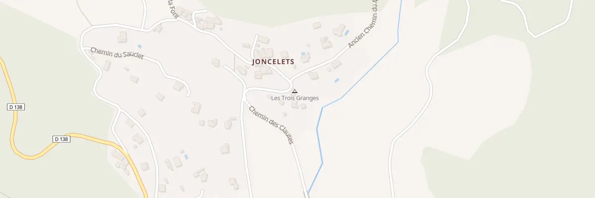 Plan du 5795F Les Clauses à Joncels