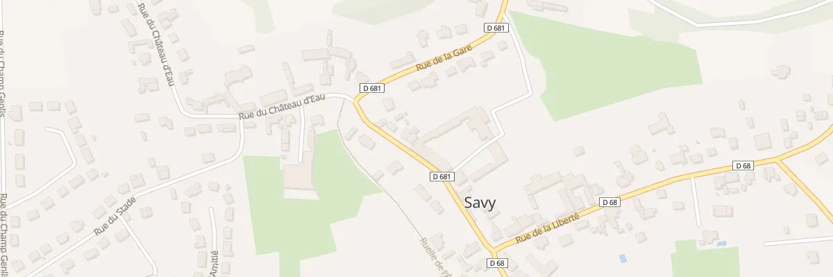 Plan du 8 Rue de la Corderie à Savy