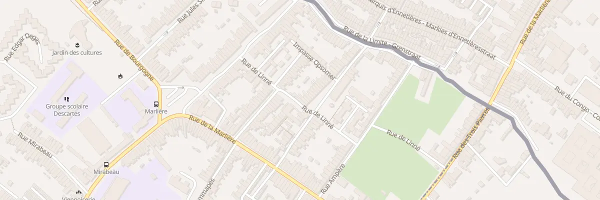 Plan du 29 Rue de Metz à Tourcoing