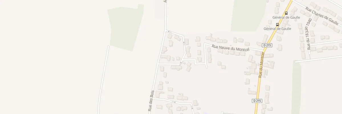 Plan du 1 Rue du Pré Géllerand à Chevru