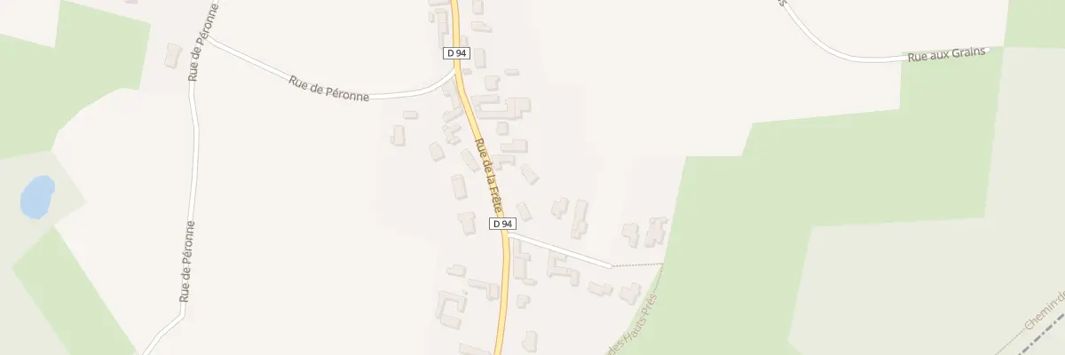 Plan du 340 Rue de la Frête à Louvil
