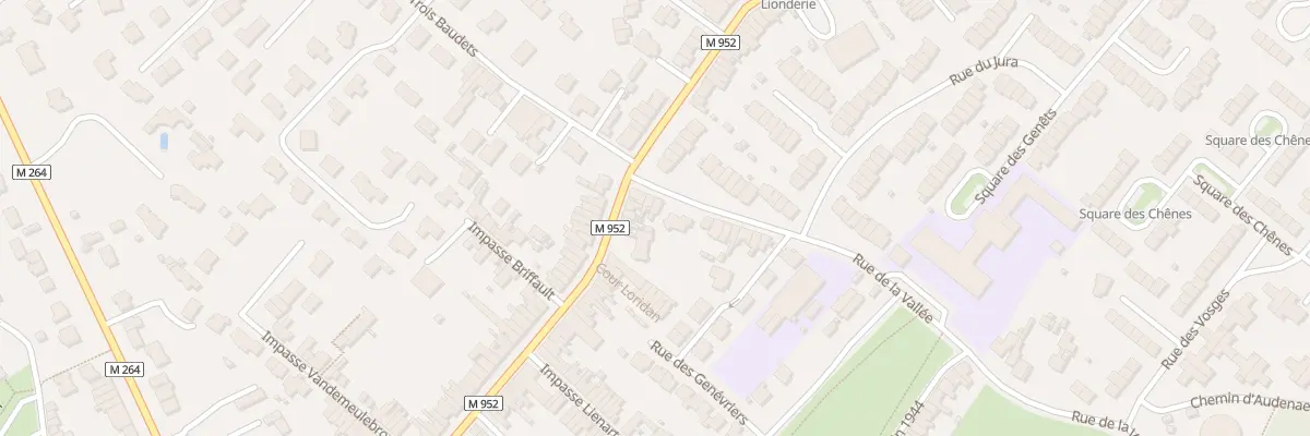Plan du 247 Rue de la Vallee à Hem