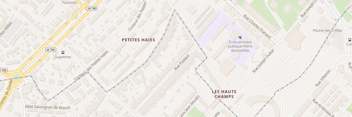 Plan du 35 Rue Pasteur à Hem