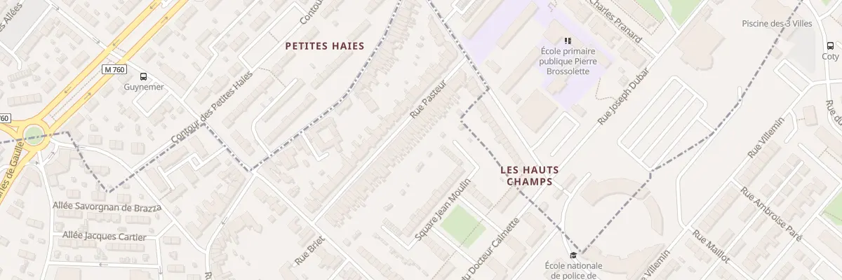 Plan du 56 Rue Pasteur à Hem
