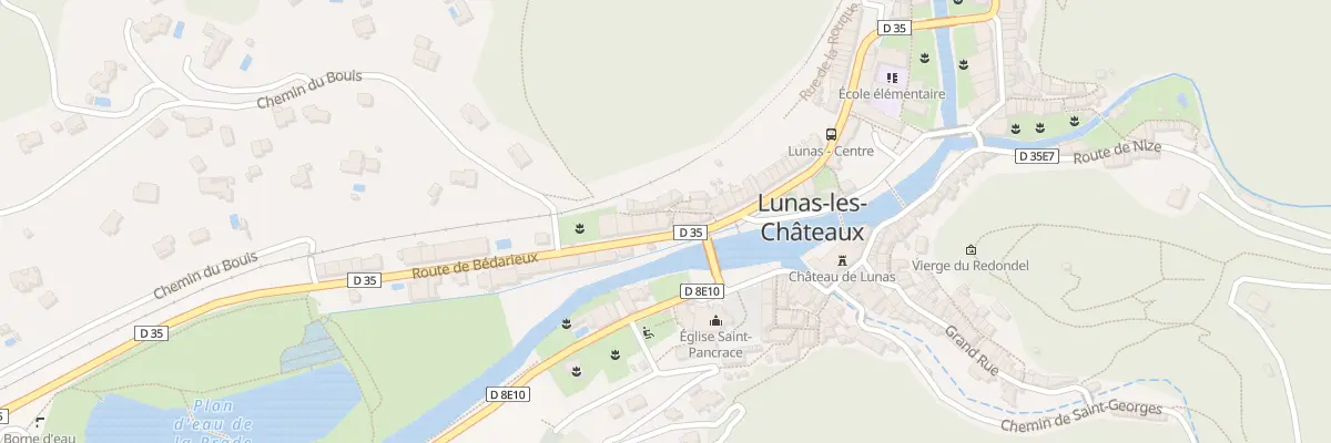 Plan du 5949 Le Village à Lunas-les-Châteaux