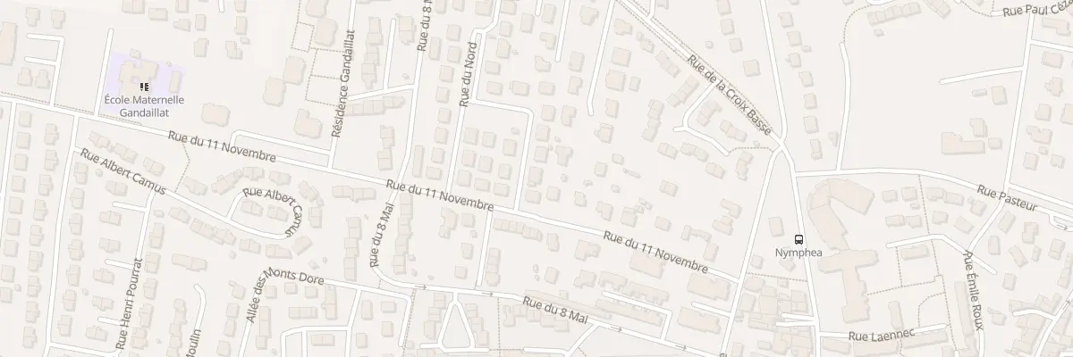 Plan du 2 Rue du Dix Huit Juin à Lempdes