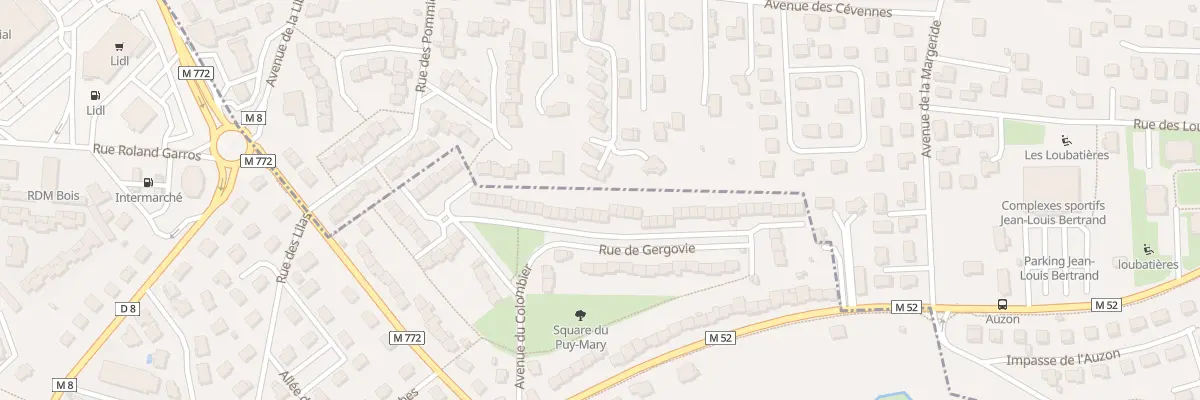 Plan du 31 Rue de Bellevue au Cendre