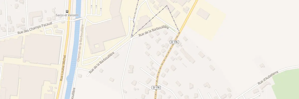 Plan du 25 Rte de Chaluzy à Nevers
