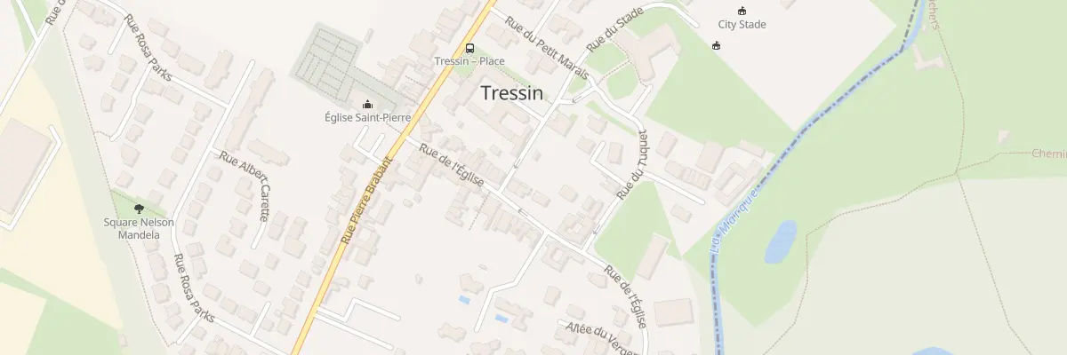 Plan du 19 Rue de L Eglise à Tressin