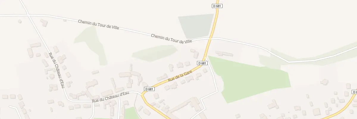 Plan du 9 Rue de la Gare à Savy