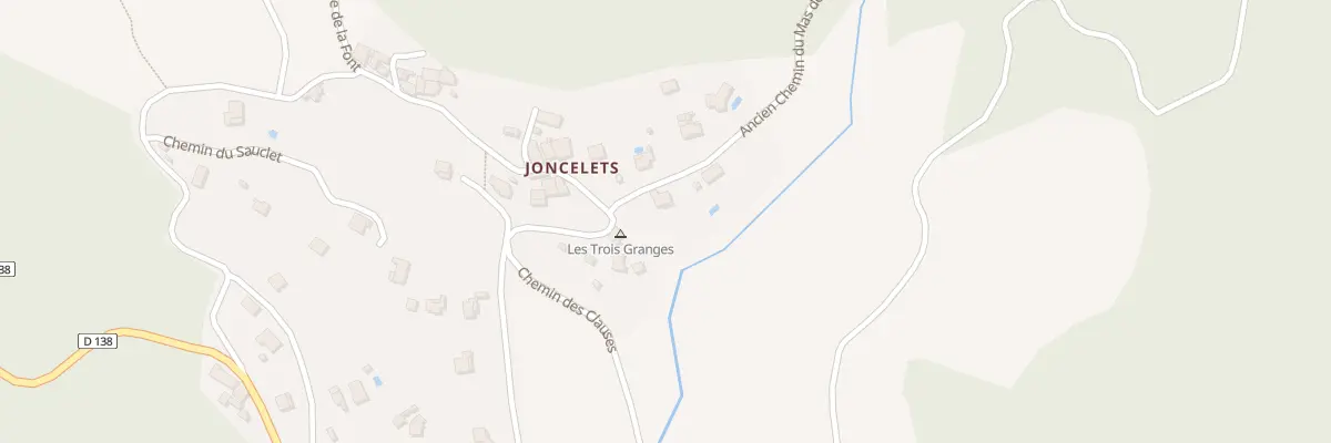 Plan du 5762 Hameau de Joncelets à Joncels